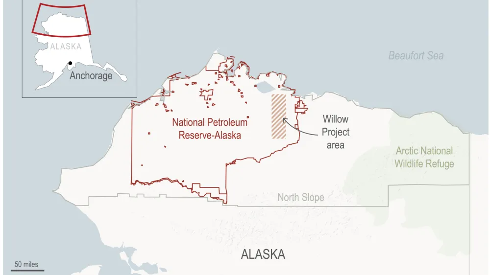 Supporters say a major oil project President Joe Biden is OK'ing on Alaska's petroleum-rich North Slope represents an economic lifeline for Indigenous communities while environmentalists say it runs counter to his climate goals.