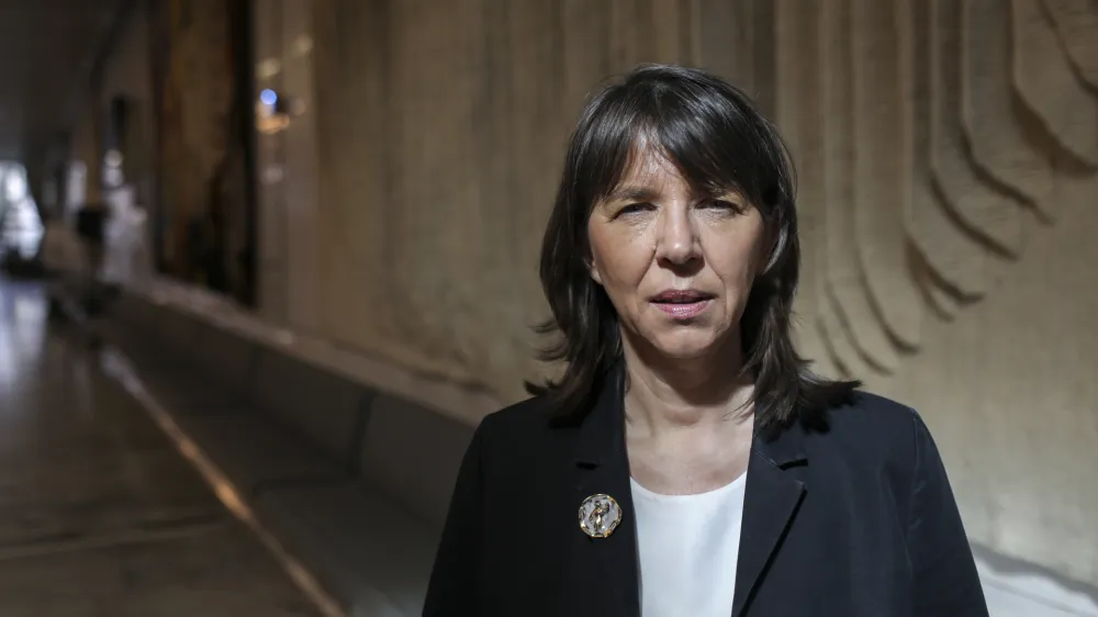 - 13.03.2023 &ndash; Barbara Rogelj, vodja kulturnovzgojnih in humanističnih programov / pomočnica direktorice kulturno-umetni&scaron;kega programa CD &ndash; Cankarjev dom, predsednica strokovnega sveta Cankarjevega doma //FOTO: Jaka Gasar