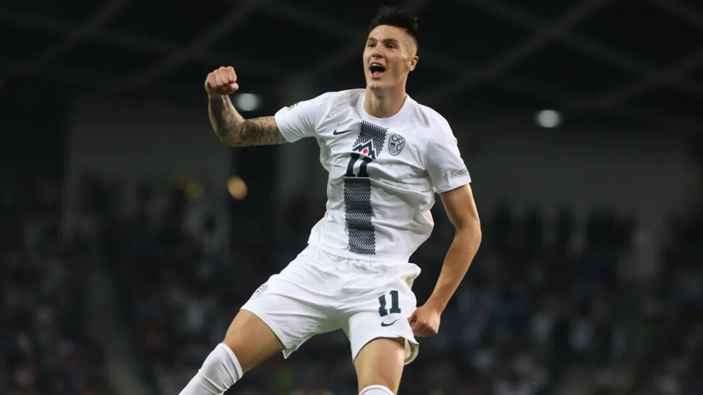 - 12.06.2022 &ndash; Benjamin &Scaron;e&scaron;ko nogomet &ndash;&nbsp;Slovenija: Srbija, Liga narodov UEFA, Liga B -&nbsp;skupina 4:<br><br>&nbsp;<br><br>//FOTO: Bojan Velikonja<br><br>