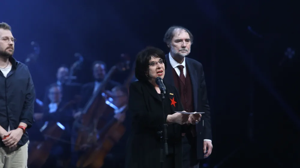 Svetlana Makarovič7.02.2023 - osrednja državna slovesnost na predvečer kulturnega praznika s podelitvijo Pre&scaron;ernovih nagrad in nagrad Pre&scaron;ernovega sklada, na kateri bo slavnostni govornik predsednik upravnega odbora Pre&scaron;ernovega sklada FOTO: Luka Cjuha