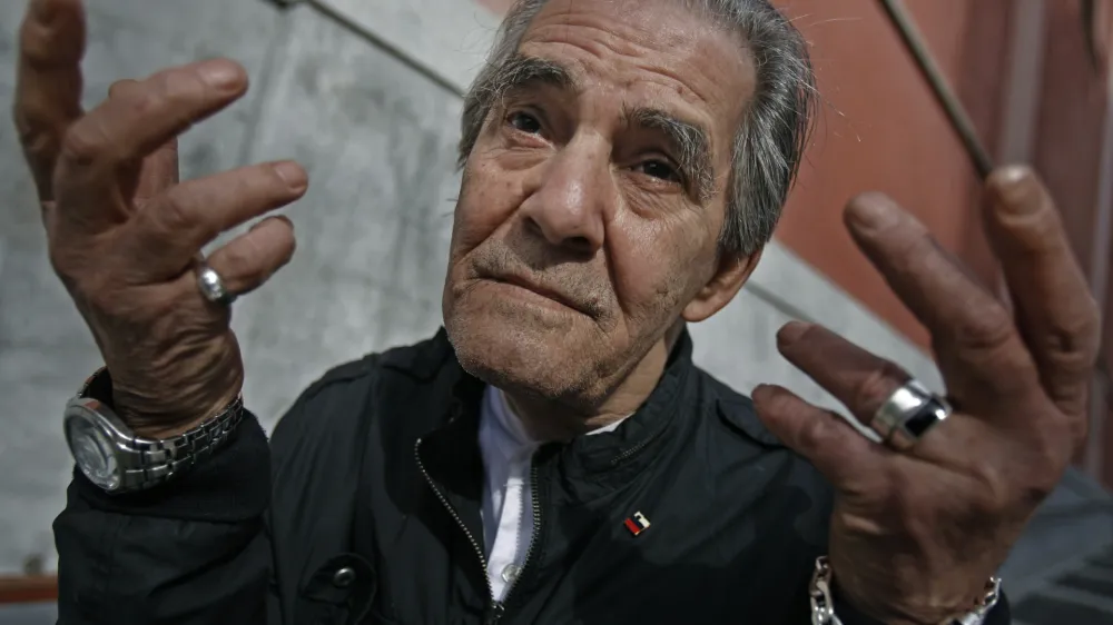 Andres Valdes, pantomimik - profesor pantomime in mima //FOTO: Matej Pov&scaron;e