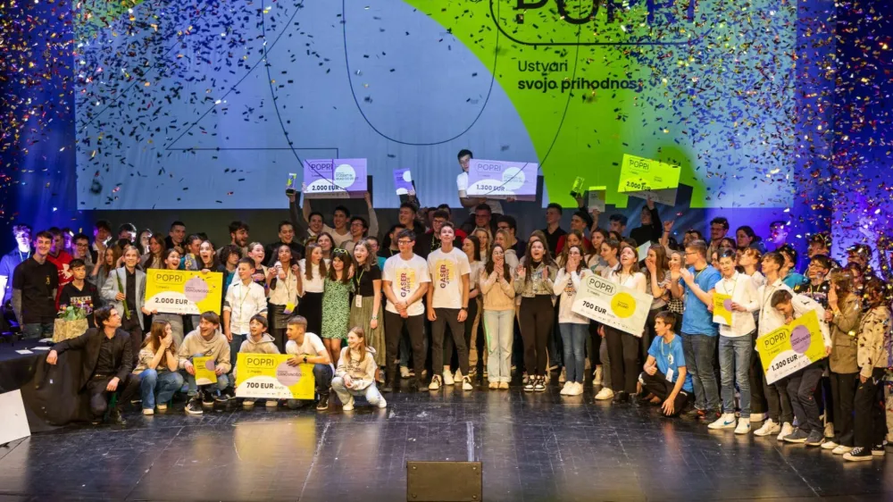 Letošnje jubilejno dvajseto tekmovanje Popri se je zaključilo s podelitvijo nagrad. (Foto: Primorski tehnološki park)