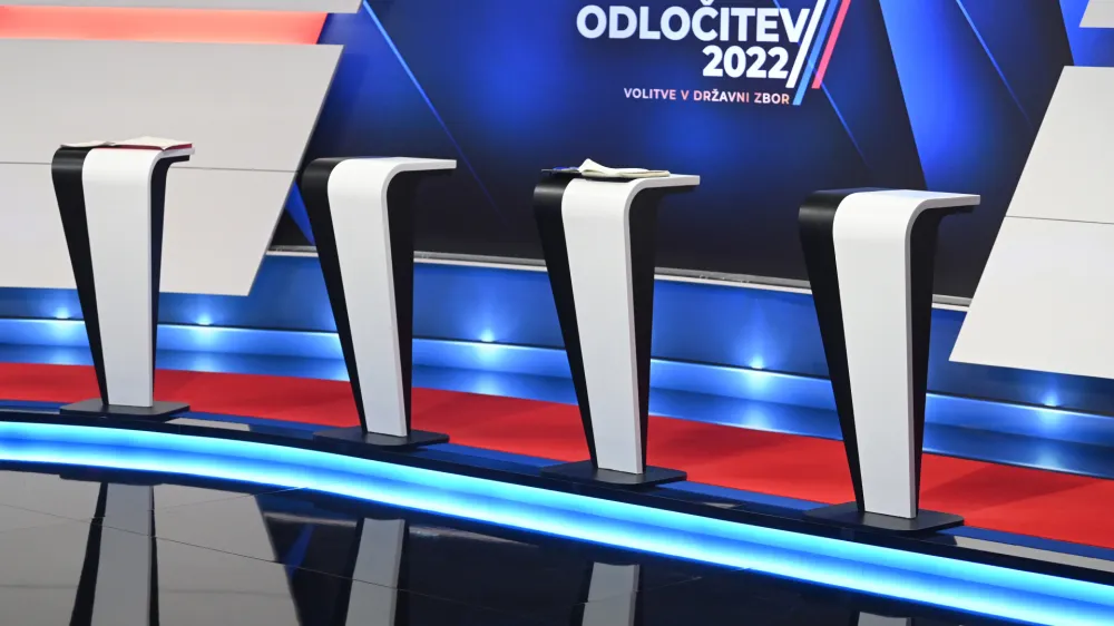 Ljubljana, POP TV.<br>Soocenje pred parlamentarnimi volitvami na POP TV.