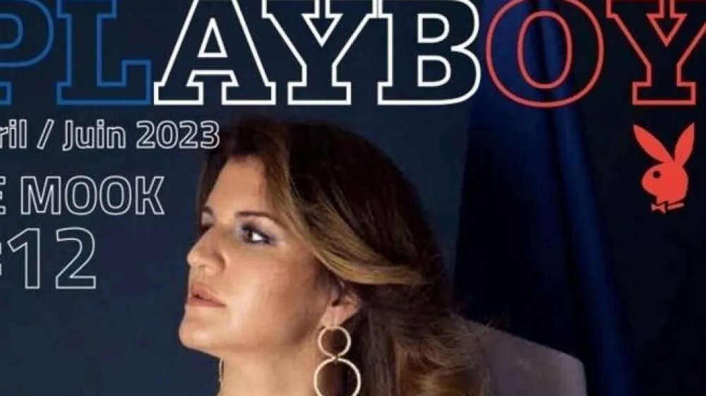 Naslovnica Playboya s francsoko ministrico. F instagram