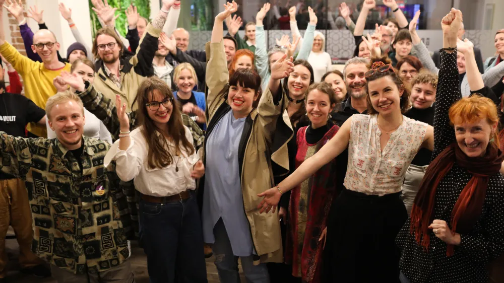 Inštitut 8. marecdirektorica Inštituta 8. marec Nika Kovač - 24.04.2022 – Parlamentarne volitve 2022 - Volitve devetega sklica Državnega zbora Republike Slovenije - druge redne državnozborske volitve po letu 2008 //FOTO: Bojan Velikonja