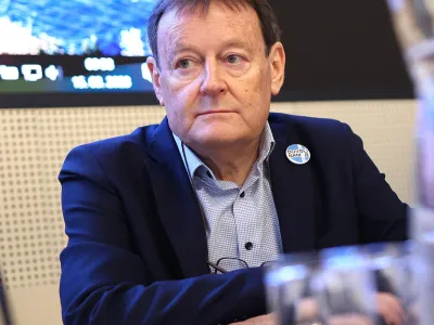 Damjan Polh, novi predsednik sindikata FIDES, sindikat zdravnikov in Zobozdravnikov Slovenije<br><br>- 15.03.2023 – pogajanja o plačah v zdravstvu - nadaljevanje pogajanj o zdravstvenem plačnem stebru med vlado in reprezentativnimi sindikati s tega področja - <br><br>//FOTO: Luka Cjuha