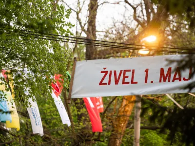 Ljubljana, Roznik.<br>Kresovanje na Rozniku.