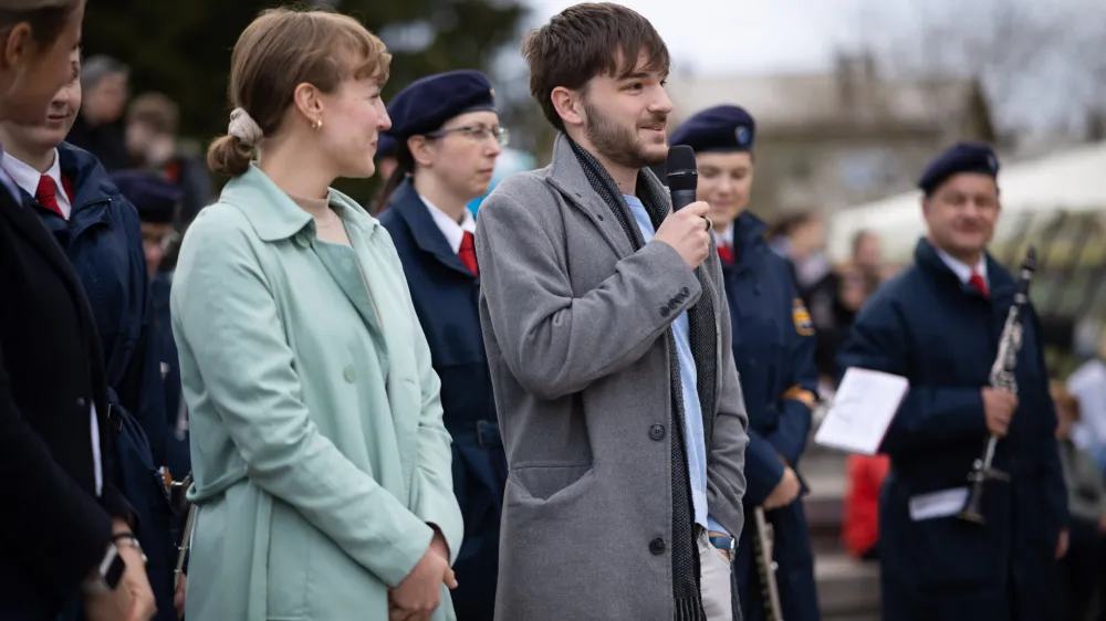 Aljaž Praznik je mladi župan Domžal. Foto: Arhiv Občina Domžale