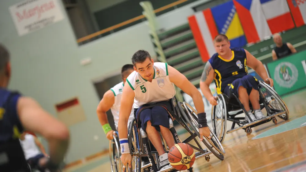 Milan Slapničar košarka na vozičkih