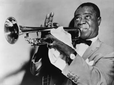 louis armstrong trobentač trobenta glasba
