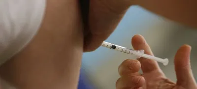 ﻿- cepljenje proti pandemski gripi, ki povzroča virus A (H1N1) - Pediatrična klinika/FOTO: Bojan VelikonjaOPOMBA: ZA OBJAVO V ČASOPISU DNEVNIK