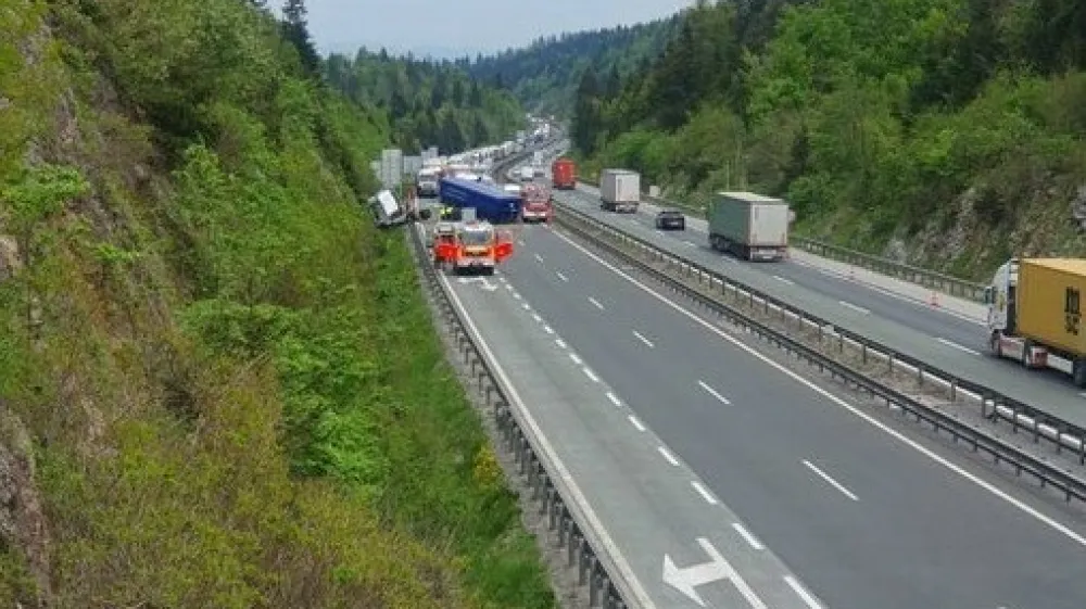 Nesreča na avtocesti