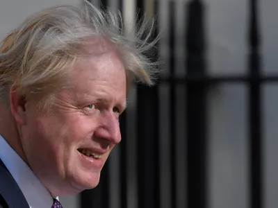 ﻿Britain's Foreign Secretary Boris Johnson arrives in Downing Street in London, Britain, April 25, 2017. REUTERS/Toby Melville