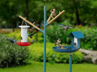 Novi ptičji hišici ponujata enak modul kot prva, enaka je tudi aplikacija, ki z umetno inteligenco prepoznava vrsto ptic.