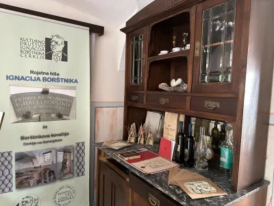 Rojstna hiša Ignacija Borštnika, Cerklje na Gorenjskem<br>Borštnik