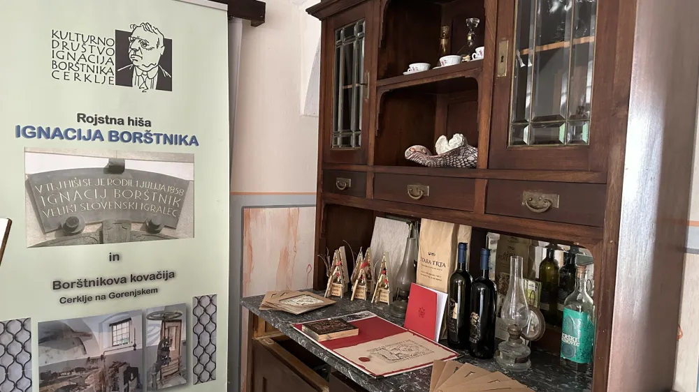 Rojstna hiša Ignacija Borštnika, Cerklje na Gorenjskem<br>Borštnik