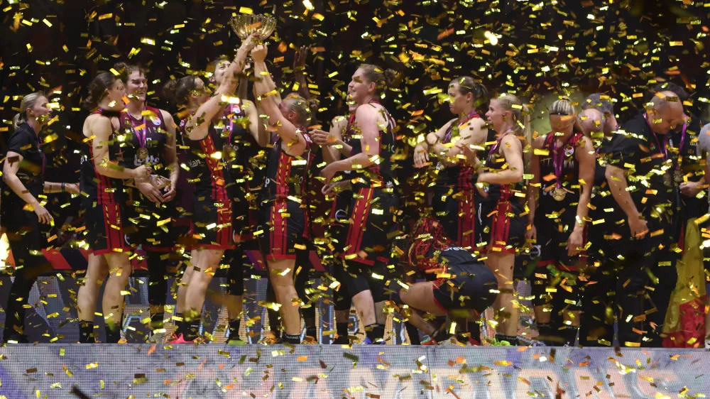 belgija- 25.06.2023 – ženska košarka - 39. evropsko košarkarsko prvenstvo za ženske v Ljubljani - finale //FOTO: Luka Cjuha