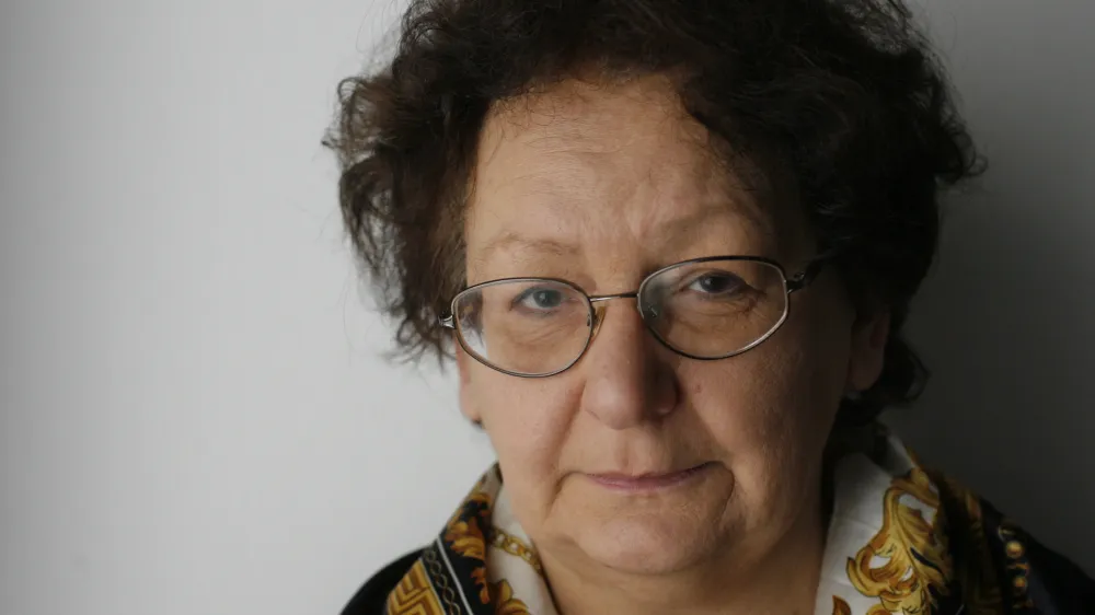 dr. Svetlana Slapšak, Dekanja ISH - Fakulteta za podiplomski humanistični študij, koordinatorica programov antropologija antičnih. svetov in antropologija spolov  // FOTO: Jaka AdamičOPOMBA: ZA OBJAVO V ČASOPISU DNEVNIK