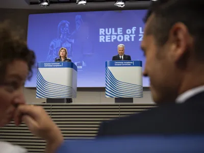 Vera Jourová, Didier Reynders