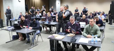 Slo., Lj., 14.6.2023, sodisce-sojenje Kavaski klan, foto: Robert BALEN