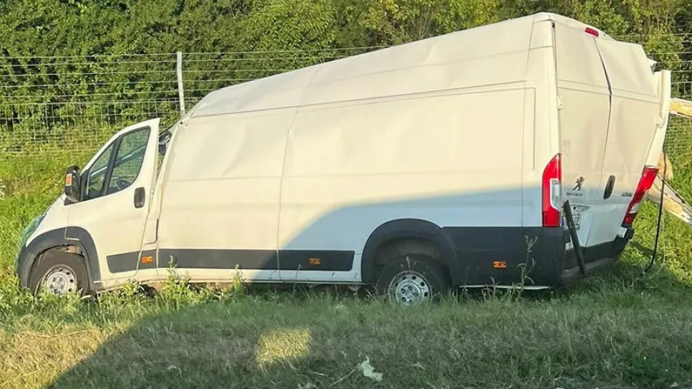 Prometna nesreča na hrvaški avtocesti.