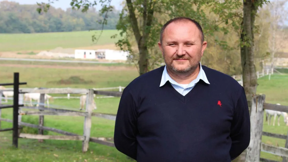 Vodja kobilarne Lipik Damir Jak&scaron;ić