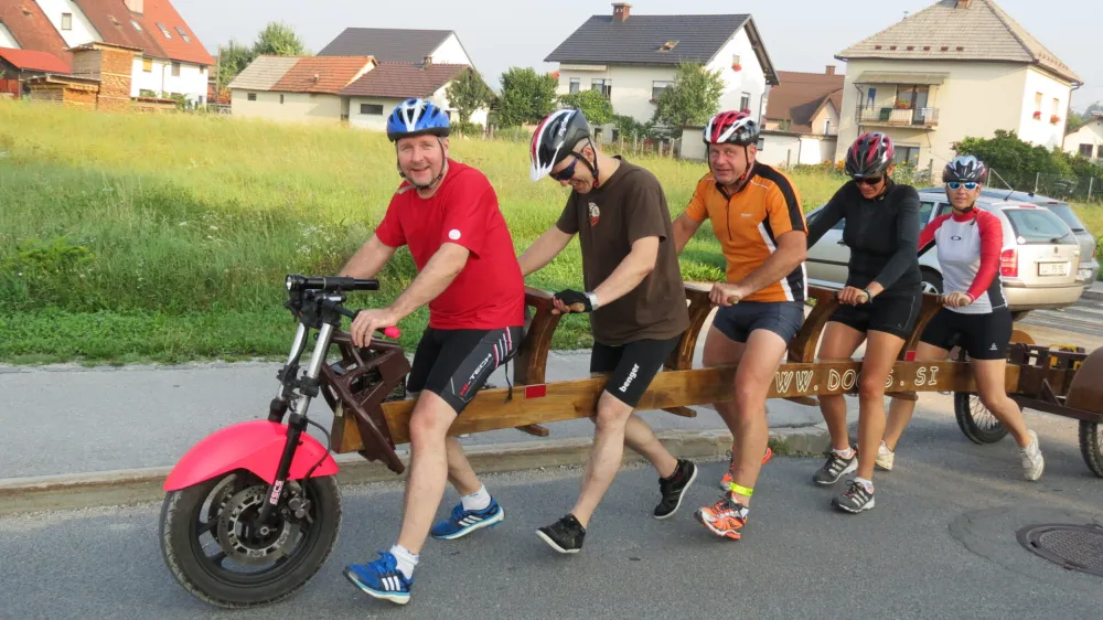 Leta 2015 so se na morje odpravili s poganjalčkom.&nbsp;