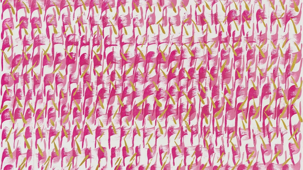 Sonia Kacem, Presque saturé II, 2023 F arhiv grafičnega bienala