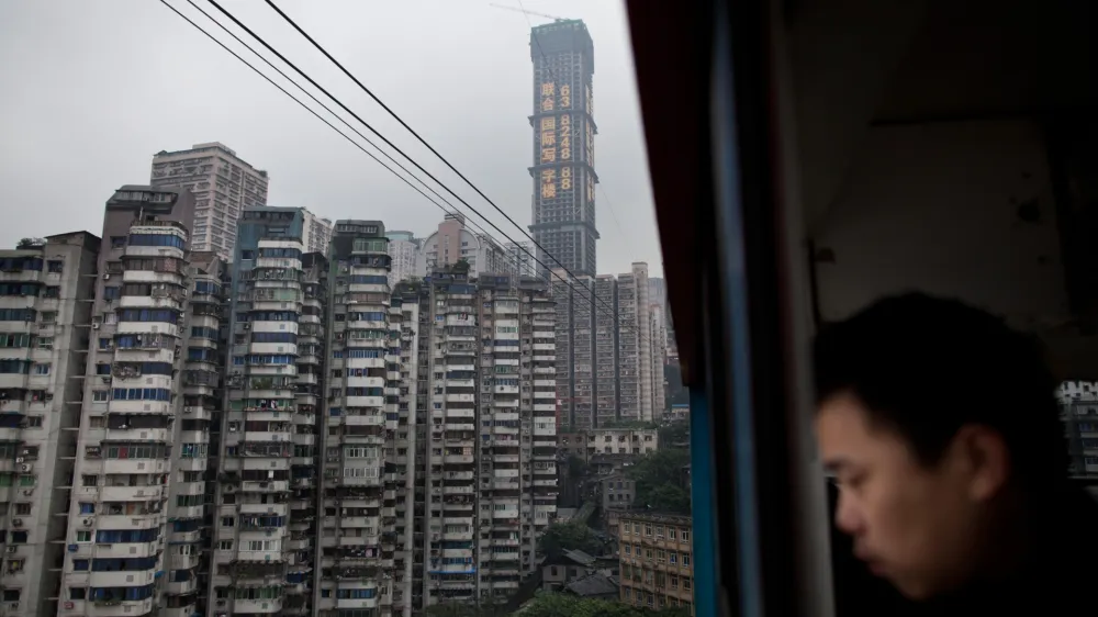 Iz serije V betonski prestolnici, Kitajska 2010 če&scaron;kega fotografa Milana Jarosa