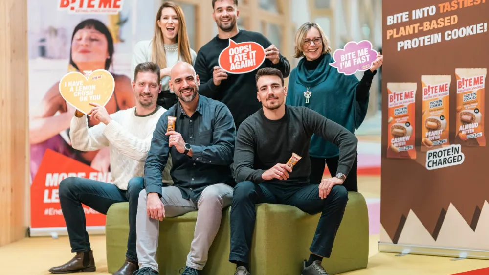 Startup BiteMe Nutrition se uvršča med prodornejša mlada podjetja v regiji. F BiteMe Nutrition