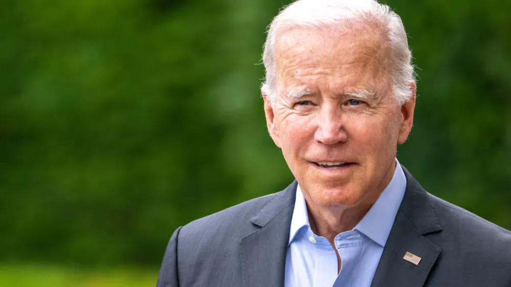 FILED - 27 June 2022, Bavaria, Elmau: US President Joe Biden attends the 48th G7 Summit. Photo: Peter Kneffel/dpa