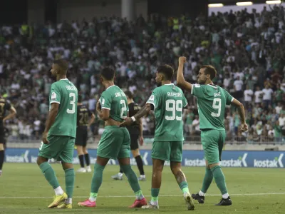 Mustafa Nukić<br><br>- 11.07.2023 – nogomet - Olimpija: Valmiera, kvalifikacije za ligo prvakov, 1. krog, prva tekma<br><br> <br><br>//FOTO: Luka Cjuha