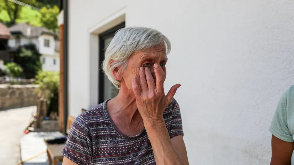 Luče - Savinjska dolina - odpravljanje posledic poplav – sanacija škode -  - 08.08.2023 – najhujša naravna ujma v zgodovini Slovenije - prizadeti dve tretjini države - ujma - poplave – zemeljski plazovi – //FOTO: Bojan Velikonja