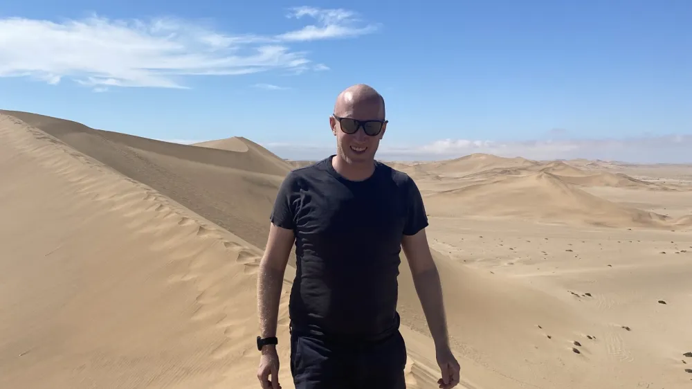 Sebastian Schlögl, glavni metorolog meteoblue