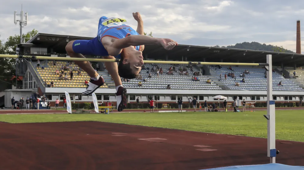 Sandro Jer&scaron;in Tomassini- 26.07.2020 &ndash; atletika - Državno prvenstvo v atletiki za člane in članice na &Scaron;tadionu Kladivar Celje - //FOTO: Jaka Gasar