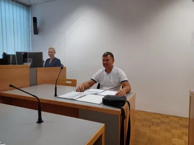 Poskus poravnave med sindikalistom Gvidom Novakom (na fotografiji) in Jadranko Juras, ki jo je na sodišču zastopal pooblaščenec Dino Bauk, ni bil uspešen. 