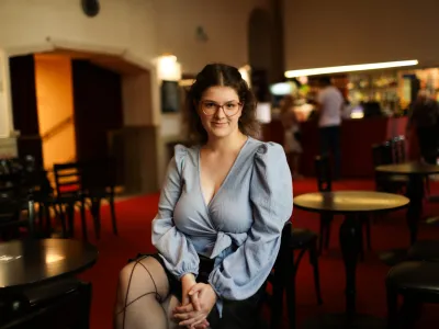 - 20.09.2023 - Nika Dermastja, kostumografinja - Šentjakobsko gledališče//FOTO: Bojan Velikonja