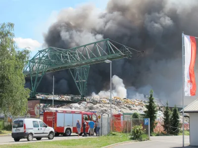 ﻿požar Gorenje Surovina Maribor
