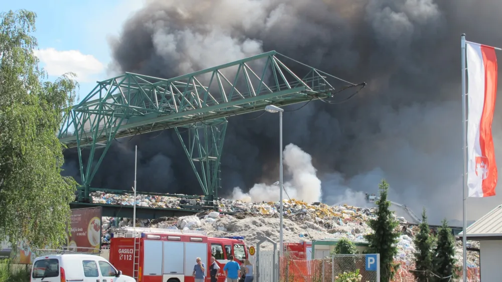 požar Gorenje Surovina Maribor