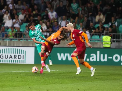  Admir Bristrič<br><br>- 08.08.2023 – nogomet – Olimpija: Galatasaray, liga prvakov, kvalifikacije za uvrstitev v evropsko ligo prvakov, prva tekma - 3. krog:<br><br> <br><br>//FOTO: Bojan Velikonja<br><br>