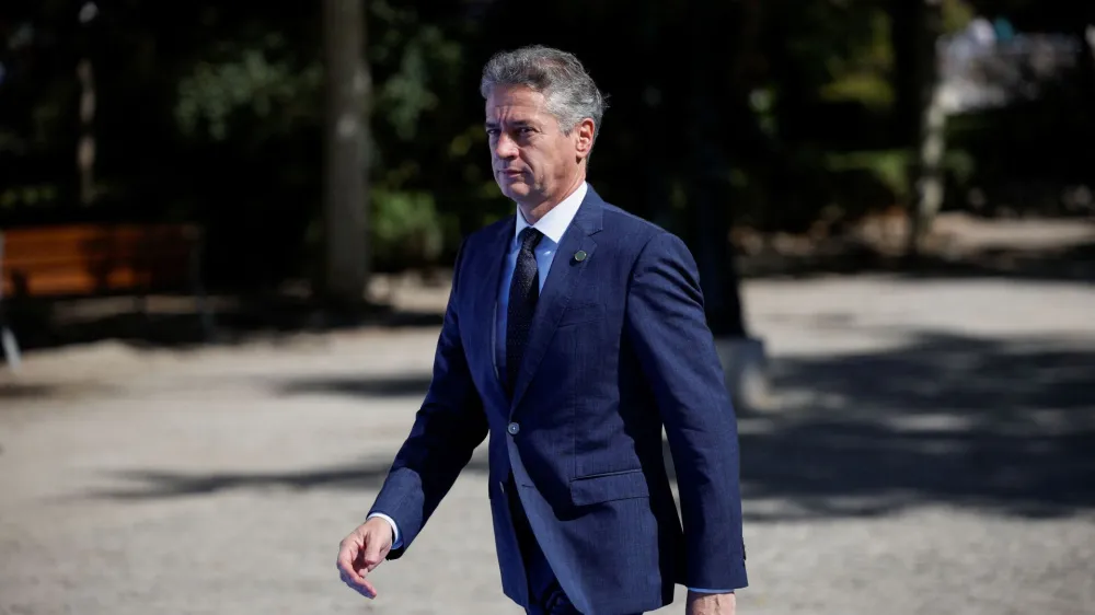 Slovenia's Prime Minister Robert Golob attends the European Political Community Summit in Granada, Spain October 5, 2023. REUTERS/Juan Medina