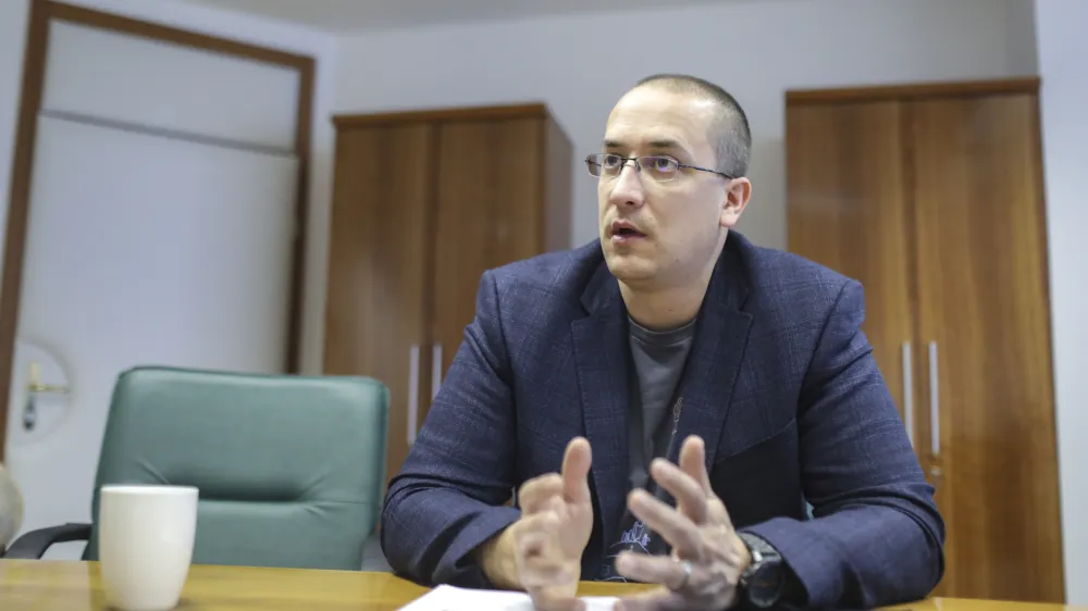 Jure Leben je bil minister za okolje in prostor v vladi Marjana Šarca. S te funkcije je moral odstopiti zaradi afere maketa. Foto: Jaka Gasar 