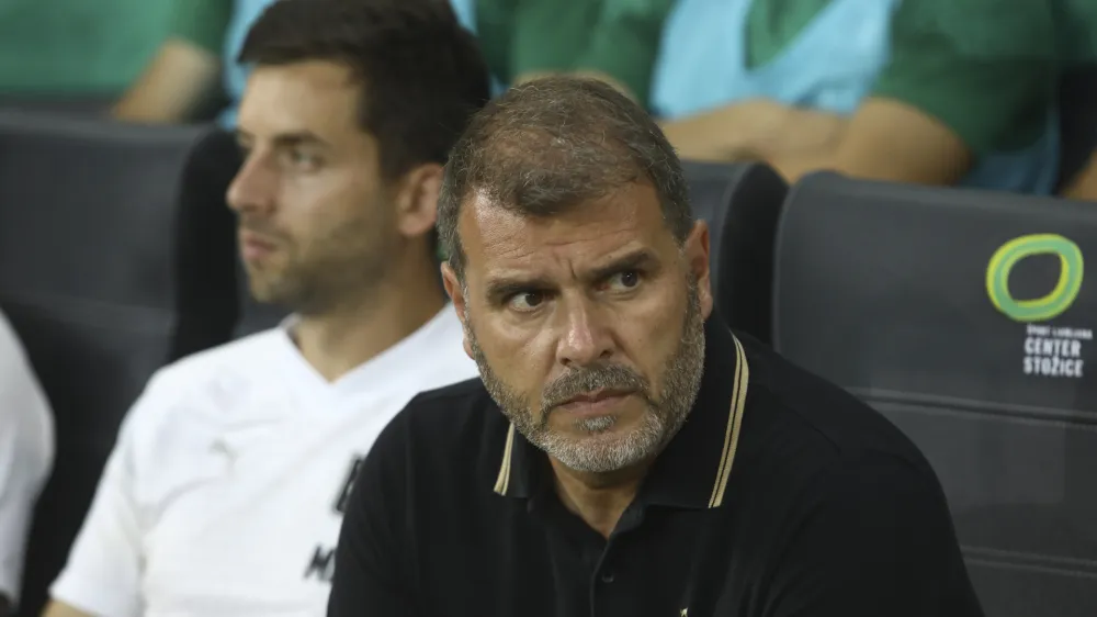 trener Olimpije Joao Henriques- 24.08.2023 &ndash; nogomet - Olimpija: Qarabag, evropska liga, kvalifikacije, prva tekma - 4. krog: //FOTO: Luka Cjuha