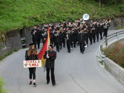 Godbeno dru&scaron;tvo rudarjev Idrija Foto: Marko Čuk 