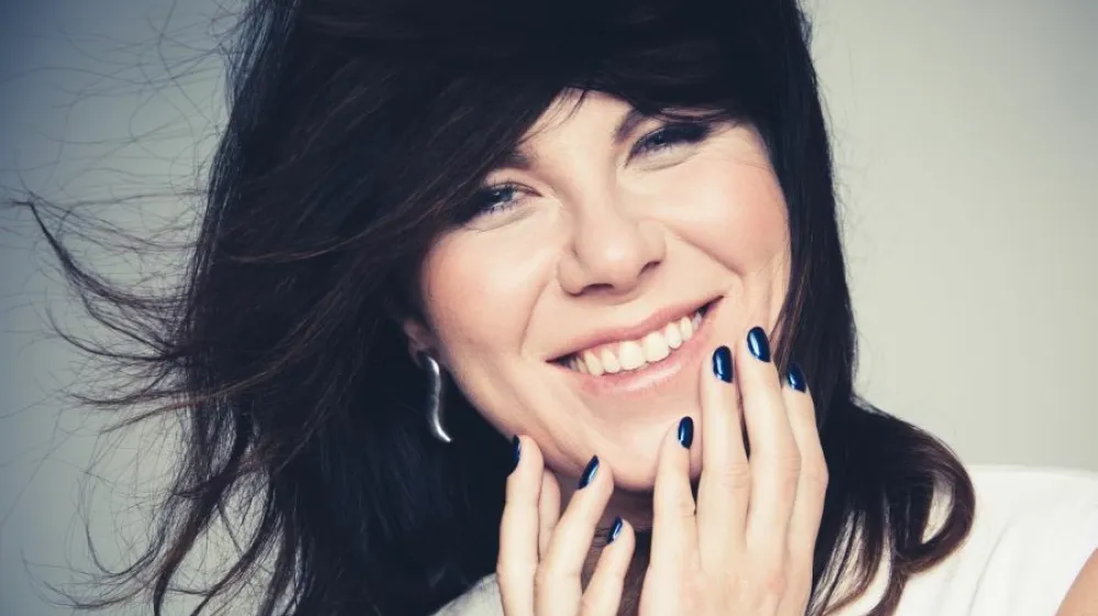 Poljska skladateljica in vokalistka Agata Zubel je skladateljica v žarišču/kuratorka festivala Forum nove glasbe 2023. Foto: Łukasz Rajchert