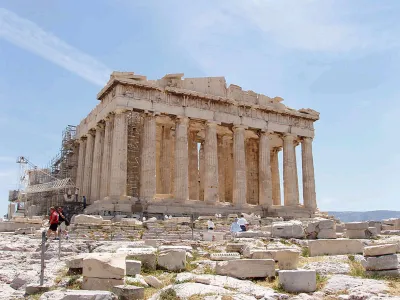 Akropola Parthenon Atene