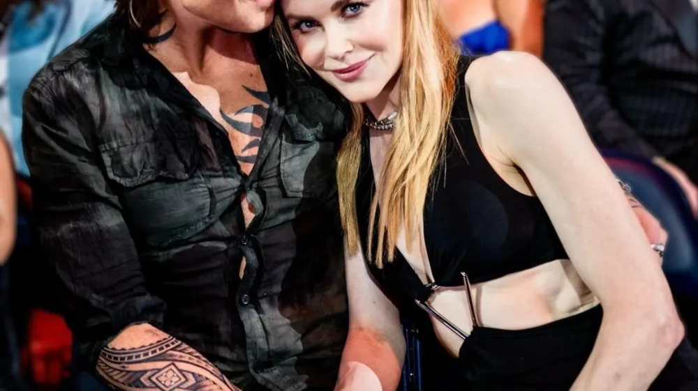  Nicole Kidman z možem Keithom Urbanom 