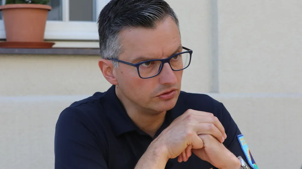 Mežica - poplave - Marjan &Scaron;arec, minister za obrambo RS - portret - Poplave - Portret - Avtor: Sa&scaron;o Bizjak