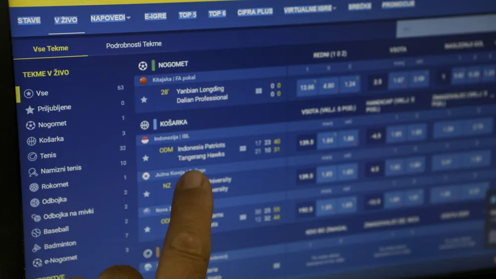 - 22.06.2023 &ndash; simbolična fotografija: &Scaron;portna Loterija, E-stave, &scaron;portne stave, //FOTO: Luka Cjuha