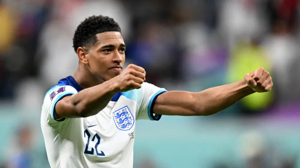 Jude Bellingham je najboljši nogometaš do 21 let. 25. junija prihodnje leto bo v dresu Anglije igral proti Sloveniji na evropskem prvenstvu v Nemčiji.